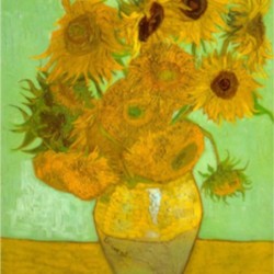 Twelve Sunflowers by Van Gogh